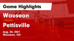 Wauseon  vs Pettisville Game Highlights - Aug. 30, 2021