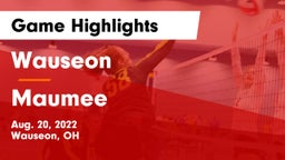 Wauseon  vs Maumee Game Highlights - Aug. 20, 2022