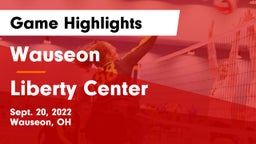 Wauseon  vs Liberty Center  Game Highlights - Sept. 20, 2022