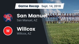 Recap: San Manuel  vs. Willcox  2018