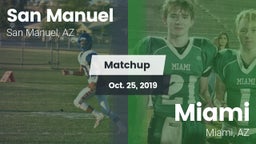 Matchup: San Manuel High Scho vs. Miami  2019