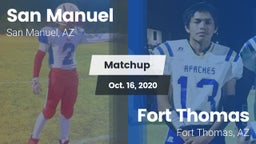 Matchup: San Manuel High Scho vs. Fort Thomas  2020