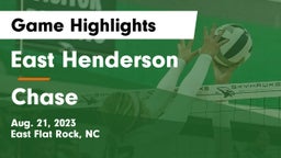 East Henderson  vs Chase  Game Highlights - Aug. 21, 2023