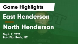 East Henderson  vs North Henderson  Game Highlights - Sept. 7, 2023