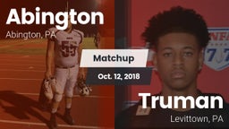 Matchup: Abington  vs. Truman  2018