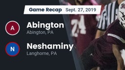 Recap: Abington  vs. Neshaminy  2019