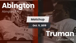 Matchup: Abington  vs. Truman  2019