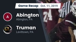 Recap: Abington  vs. Truman  2019