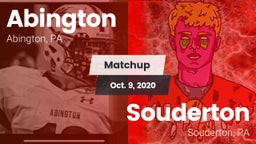 Matchup: Abington  vs. Souderton  2020