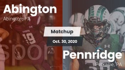 Matchup: Abington  vs. Pennridge  2020