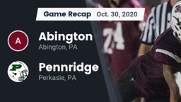 Recap: Abington  vs. Pennridge  2020