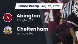 Recap: Abington  vs. Cheltenham  2022