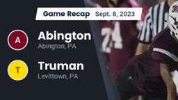 Recap: Abington  vs. Truman  2023