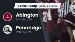 Recap: Abington  vs. Pennridge  2023