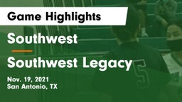 Southwest  vs Southwest Legacy  Game Highlights - Nov. 19, 2021