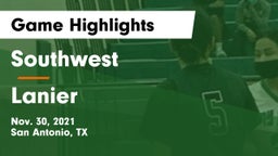 Southwest  vs Lanier  Game Highlights - Nov. 30, 2021