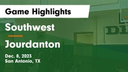 Southwest  vs Jourdanton  Game Highlights - Dec. 8, 2023