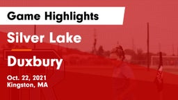Silver Lake  vs Duxbury  Game Highlights - Oct. 22, 2021