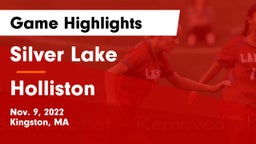 Silver Lake  vs Holliston  Game Highlights - Nov. 9, 2022
