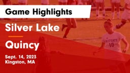 Silver Lake  vs Quincy  Game Highlights - Sept. 14, 2023