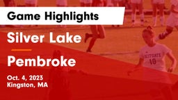Silver Lake  vs Pembroke  Game Highlights - Oct. 4, 2023