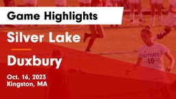 Silver Lake  vs Duxbury  Game Highlights - Oct. 16, 2023