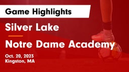 Silver Lake  vs Notre Dame Academy Game Highlights - Oct. 20, 2023