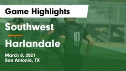 Southwest  vs Harlandale  Game Highlights - March 8, 2021