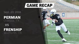 Recap: Permian  vs. Frenship  2016