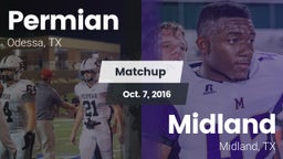 Matchup: Permian  vs. Midland  2016