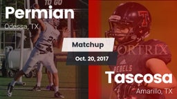 Matchup: Permian  vs. Tascosa  2017