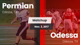 Matchup: Permian  vs. Odessa  2017