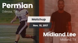 Matchup: Permian  vs. Midland Lee  2017