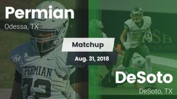 Matchup: Permian  vs. DeSoto  2018
