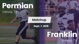 Matchup: Permian  vs. Franklin  2018