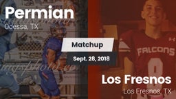 Matchup: Permian  vs. Los Fresnos  2018