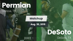 Matchup: Permian  vs. DeSoto  2019
