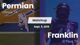Matchup: Permian  vs. Franklin  2019