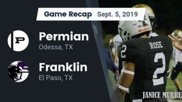 Recap: Permian  vs. Franklin  2019