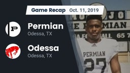 Recap: Permian  vs. Odessa  2019