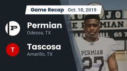 Recap: Permian  vs. Tascosa  2019
