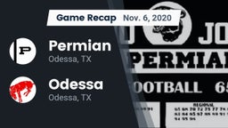 Recap: Permian  vs. Odessa  2020