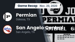 Recap: Permian  vs. San Angelo Central  2020
