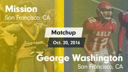 Matchup: Mission vs. George Washington  2016