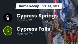 Recap: Cypress Springs  vs. Cypress Falls  2021