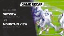 Recap: Skyview  vs. Mountain View  2016