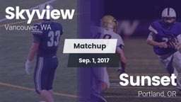 Matchup: Skyview  vs. Sunset  2017