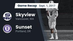 Recap: Skyview  vs. Sunset  2017