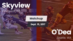 Matchup: Skyview  vs. O'Dea  2017