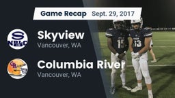 Recap: Skyview  vs. Columbia River  2017